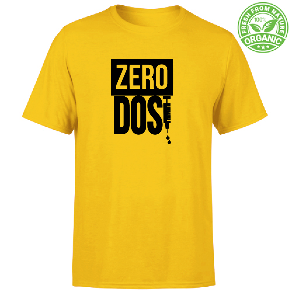 T shirt gialla shop uomo